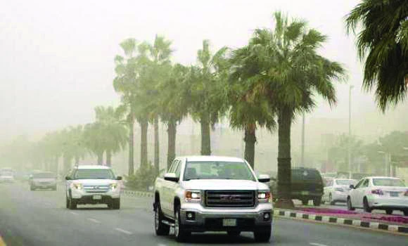 Duststorm blankets Riyadh, EP