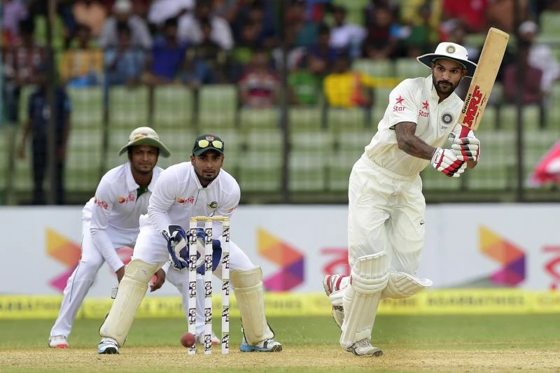 India’s Dhawan, Vijay pummel hapless Bangladesh