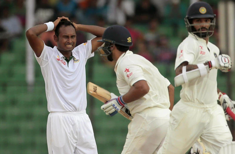 Cricket: No play in India-Bangladesh Test after lunch