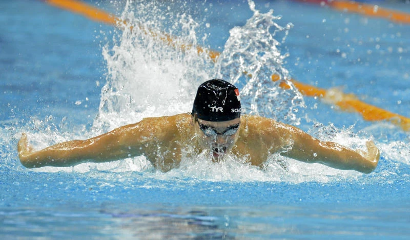 Perfect 9 for Singapore swimming star Schooling