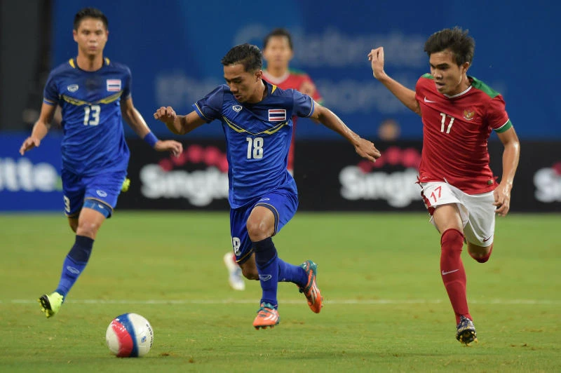 Five-star Thais set up Myanmar soccer final
