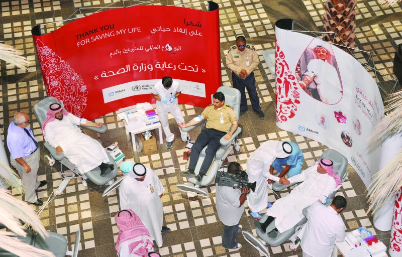 Blood donors honored