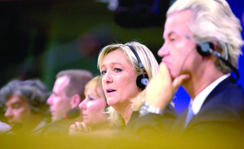 Far-right parties form group in EU Parliament