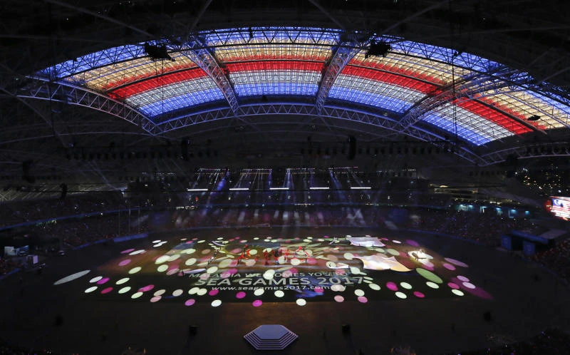 Singapore puts stamp on colorful Games