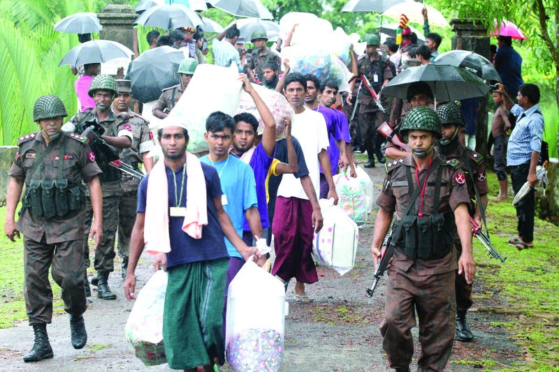 Myanmar returns rescued migrants to Bangladesh