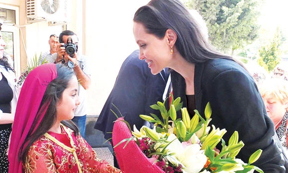 ‘Explosion of suffering’ moves Jolie