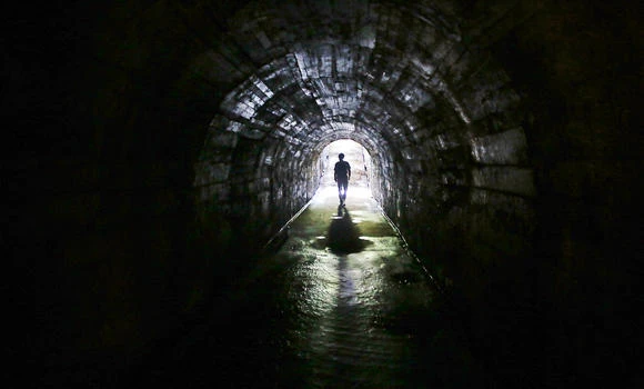 Japan's secret navy bunker gives glimpse of war's final days
