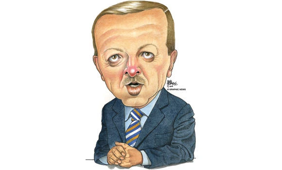 Erdogan sees red over ‘giant table’ accusations