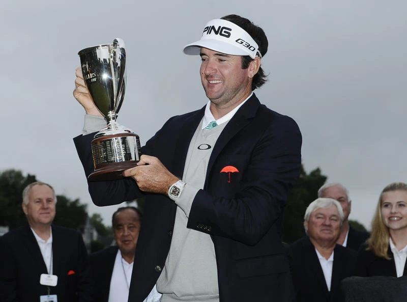 Bubba Watson eight down two to go in career goal