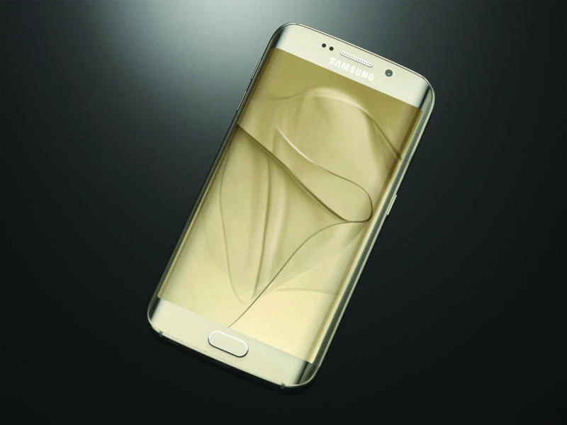 Samsung’s Gold 128 GB Galaxy S6 arrives