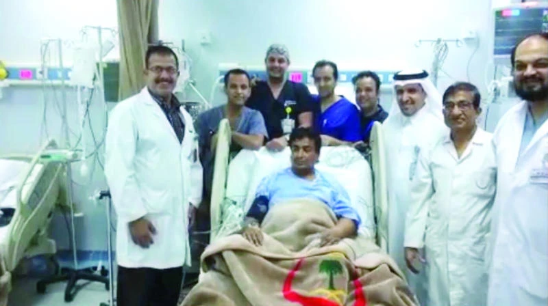 Surgeons operate on man hit by Houthi shrapnel