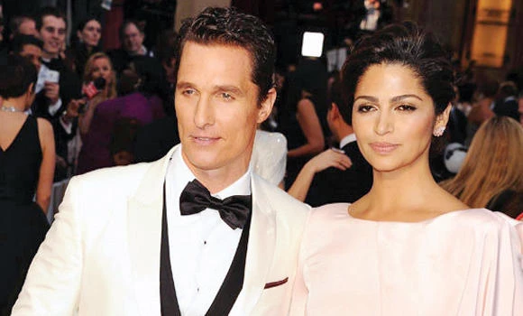 All is well between McConaughey, wife