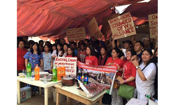 Manila claim on Filipino expats refuted