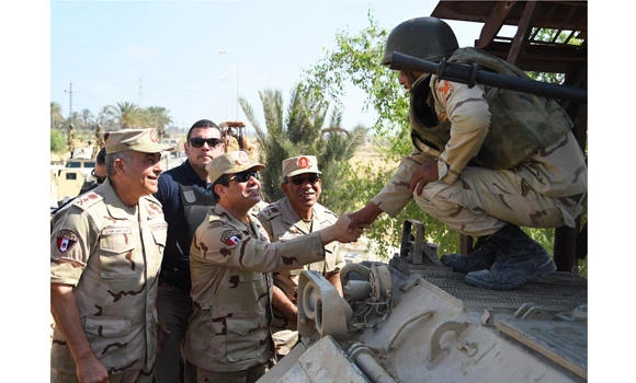 Egypt foiled extremist ‘state’ in Sinai, president says