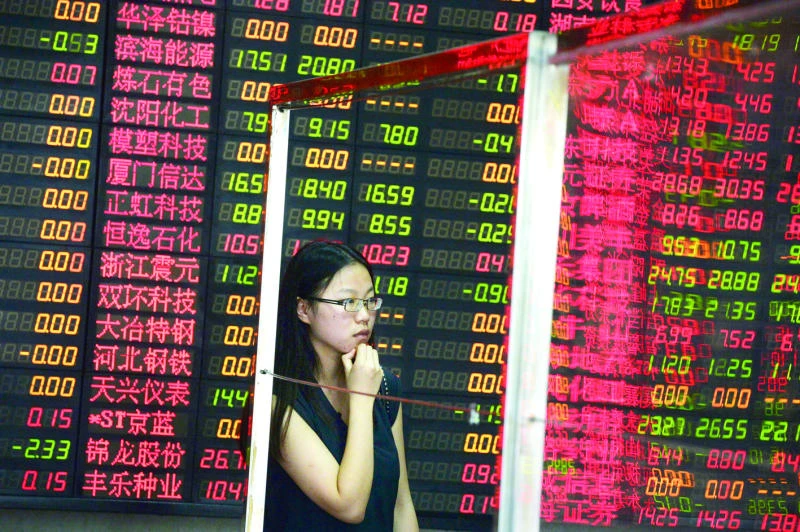 China-listed firms rush to file trading halts as markets slump
