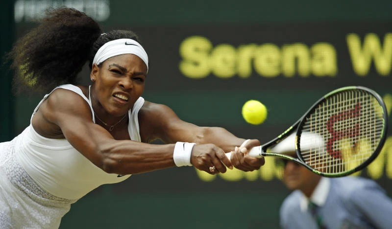 Serena wins sister duel; Sharapova grinds through
