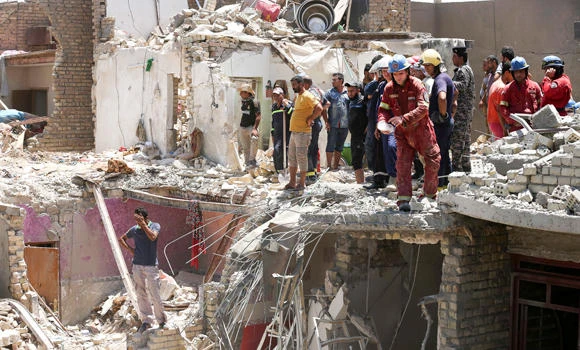 Iraqi fighter jet drops bomb over Baghdad, kills 9 people