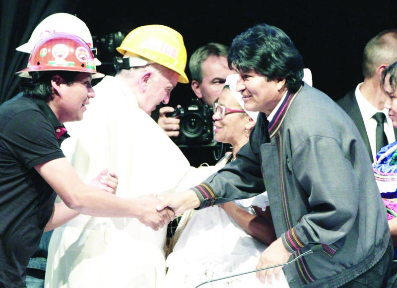 Pope Francis seeks Bolivians’ forgiveness for colonial-era crimes