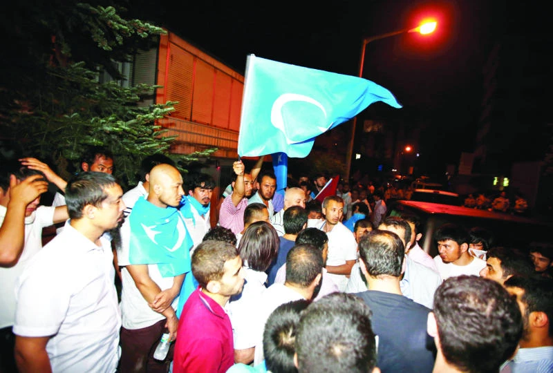 Thai Embassy closed in Turkey after protest against deported Uighurs
