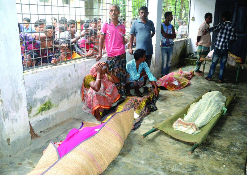 22 women, child among 27 dead in Bangladesh charity stampede