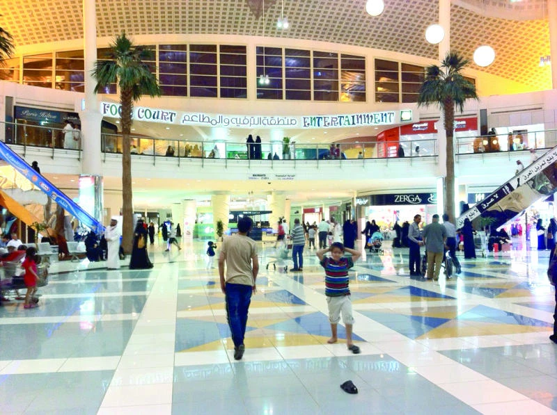 Tight security at malls and shopping centers