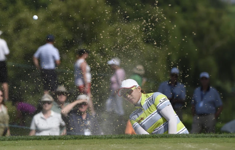 Yang rides birdie spree to three-stroke lead at US Women’s Open
