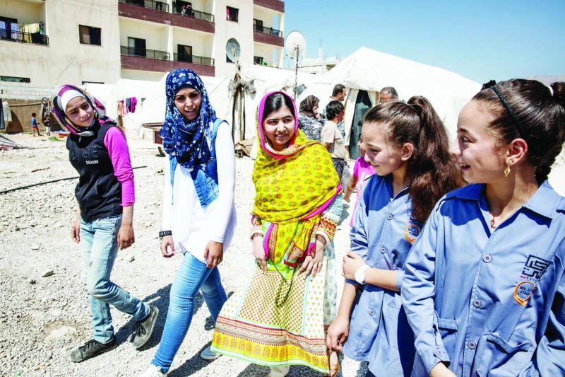 Malala: ‘Stingy’ world must boost Syria refugee aid