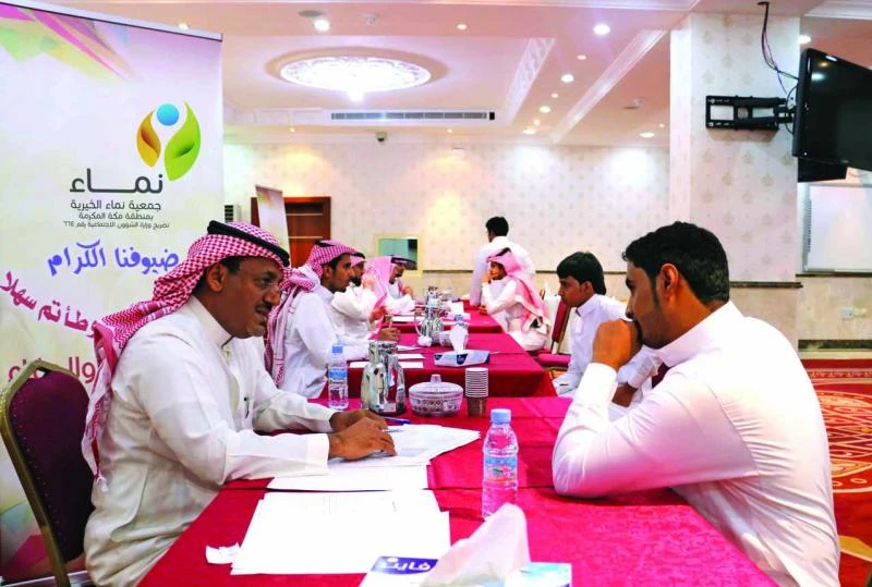 Young volunteers ready to distribute Zakat Al-Fitr