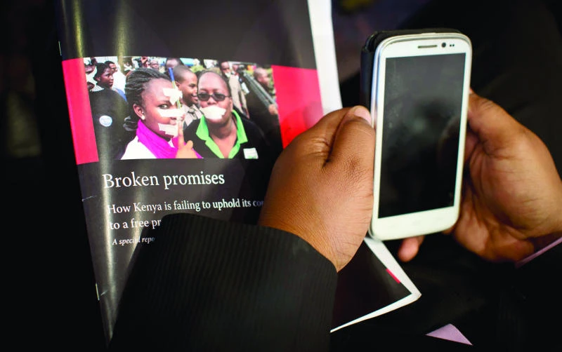 Journalists in Kenya under threat, says rights group