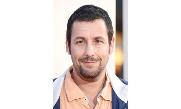 Sandler hangs out with teen cancer patient
