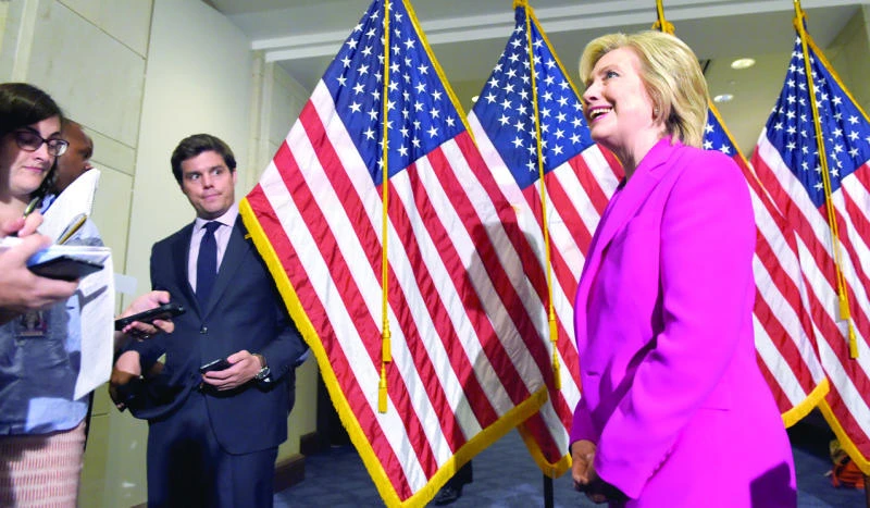 Clinton’s standing falls among Democrats: Poll
