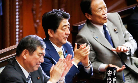 Japan Parliament OKs expanded army role