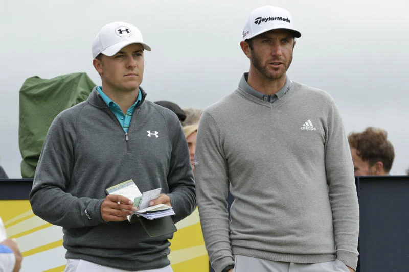 Spieth, Johnson go low, Tiger struggles at Open