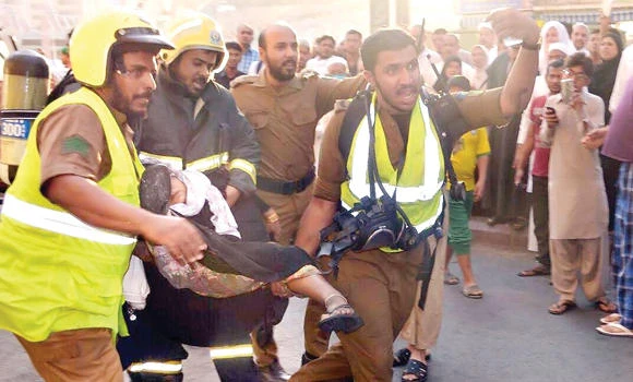200 evacuated after Makkah hotel blaze