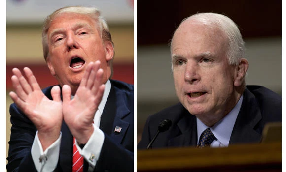 Republican circus: Trump stirs new row at McCain's expense