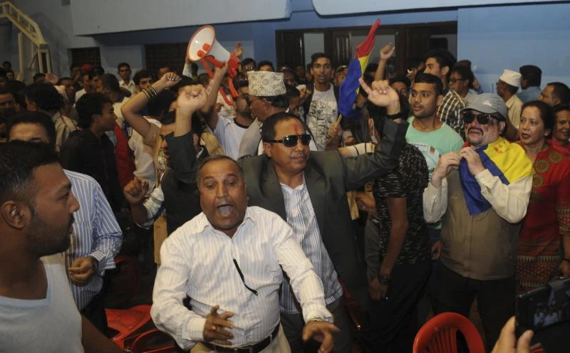 Dozens injured in Nepal charter protests