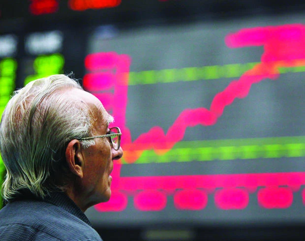 Karachi stocks at record high