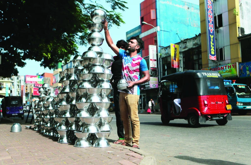 Sri Lanka rupee ends steady