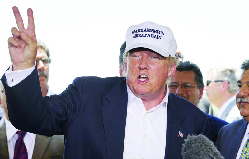 Coming up Trumps in the White House race