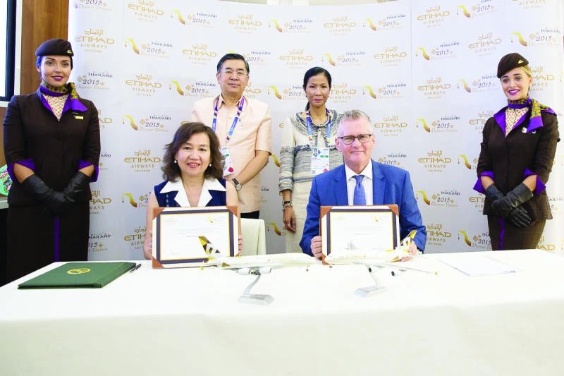 Etihad Airways, Thailand ink deal to boost tourism