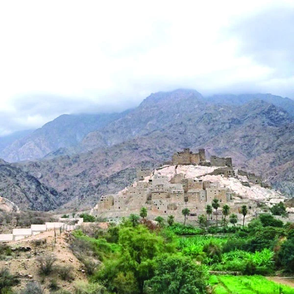Thee Ain, a unique village in Al-Baha