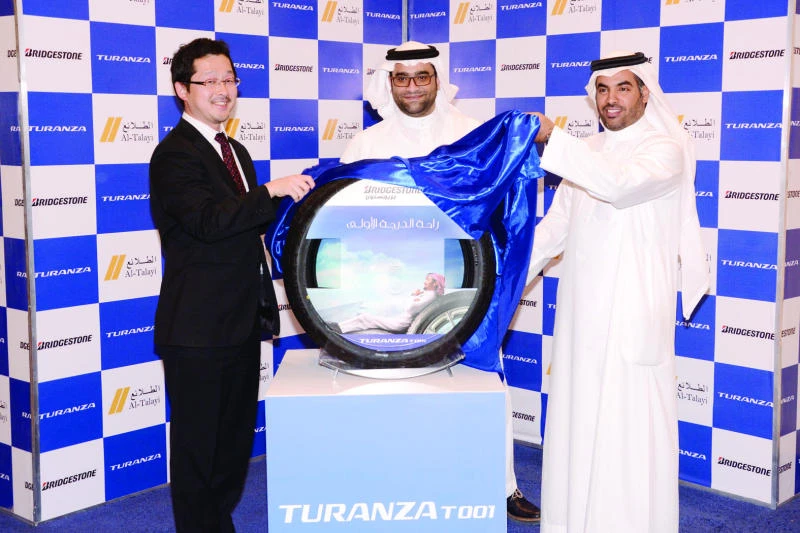 Al-Talayi-Bridgestone introduces new tire