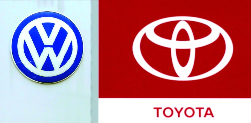 VW sold more vehicles than Toyota in first half