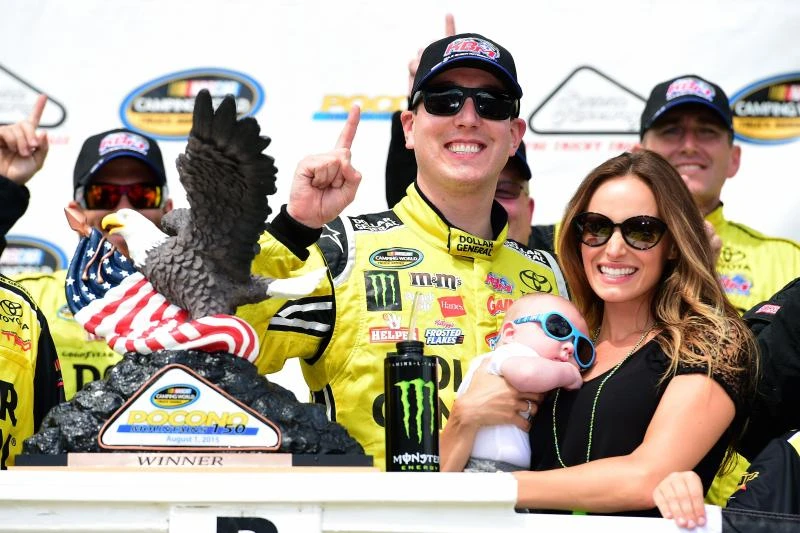 Kyle Busch wins again, taking checkered flag at Pocono