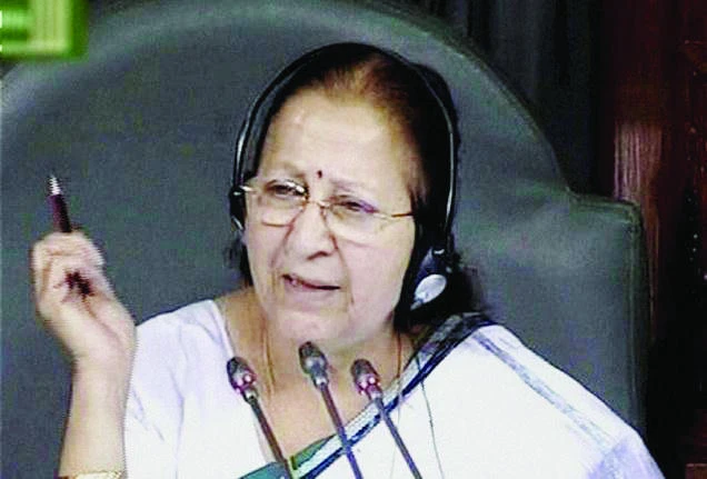 Lok Sabha speaker suspends 25 Congress lawmakers