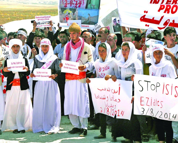 Kurdish leader pledges to avenge Yazidis