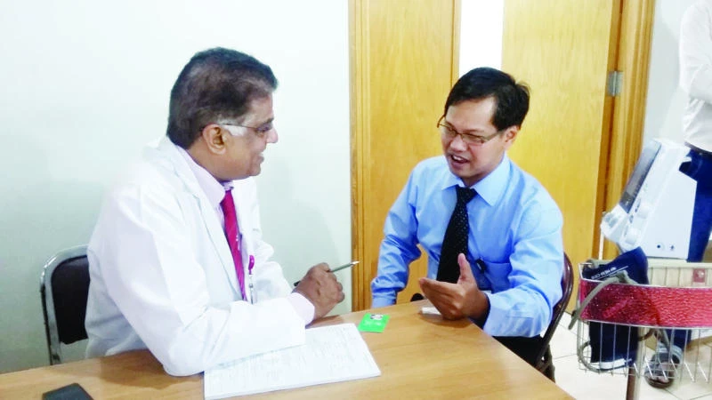 Indonesians donate blood on I-Day