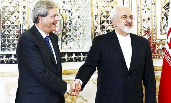 Italian minister visits Iran