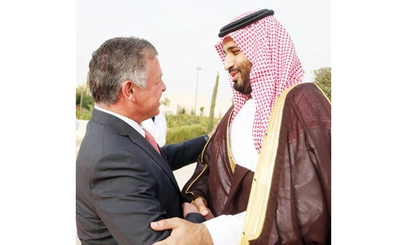 Deputy crown prince in key Amman talks