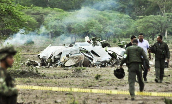 15 die in Colombian helicopter accident